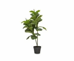 Top 10 β€οΈ S64 Short Potted Faux Fiddle Floor Plant β€οΈ