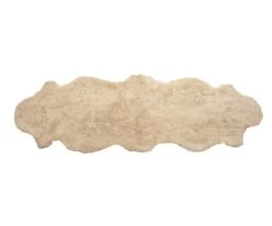 Budget 😍 A17 Curly Double Pelt - Pearl 🥰 -Home Decor Sales A17 R2SC12DBL IV 1