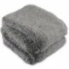 Outlet 🔥 B36 Rorik Faux Fur Throw - Grey 😉