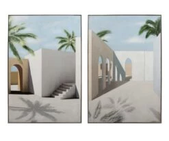 Best Pirce 🔥 F27 Distant Escape II Oil Painting ❤️ -Home Decor Sales F27 K 2845N 2C 4a