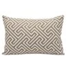 Outlet 🧨 J18 Palma Outdoor 12" Lumbar Toss Pillow - Taupe ⌛