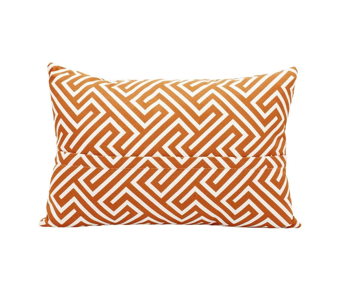 Promo 𧨠J18 Palma Outdoor 12" Lumbar Toss Pillow - Orange π₯ 2 Promo 𧨠J18 Palma Outdoor 12" Lumbar Toss Pillow - Orange π₯ - Image 2