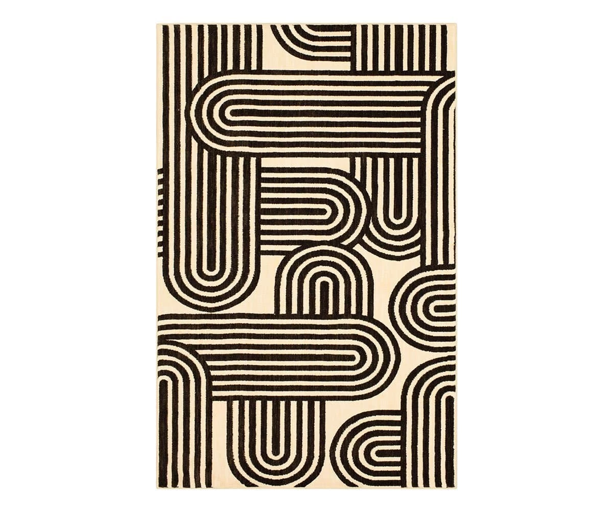 Cheapest ✨ K01 Artisan Mod Rug - Charcoal 🥰 1 Cheapest ✨ K01 Artisan Mod Rug - Charcoal 🥰