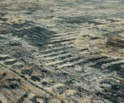 Promo 🔥 K01 Marash Karamar Rug - Blue 🎁 -Home Decor Sales K01 Karamar Blue 03