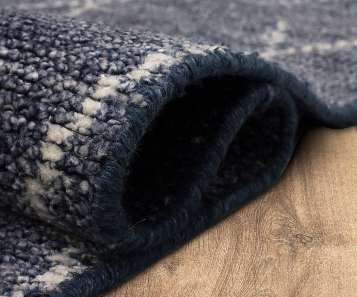 Budget π K01 Tangier Spartel Rug Runner - Blue Steel π€© 5 Budget π K01 Tangier Spartel Rug Runner - Blue Steel π€© - Image 5