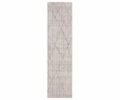 Best reviews of ⭐ K01 Tangier Tribal Diamond Rug Runner - Silver ❤️