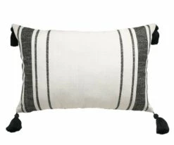 Deals 😍 B36 Breezy Stripes Lumber Pillow Cover ⭐