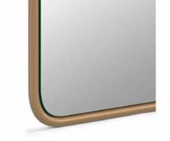 Promo ⌛ S13 Janelle Rectangular Mirror 💯 -Home Decor Sales S13 Janelle Rectangular Mirror Brass 03
