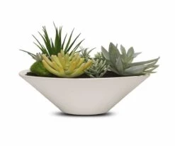 Cheap 🛒 S64 Large Potted Arranged Faux Succulents 🎉
