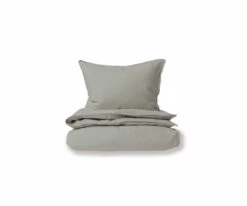 Hot Sale π B36 Laila Linen Duvet Cover + Shams Set - Grey π§¨